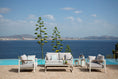 Load image into Gallery viewer, LES JARDINS BASTINGAGE White Outdoor Sofa Set

