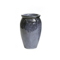 Load image into Gallery viewer, MEGA COLLECTIONS Glazed Stretched Medium Gray Pot
