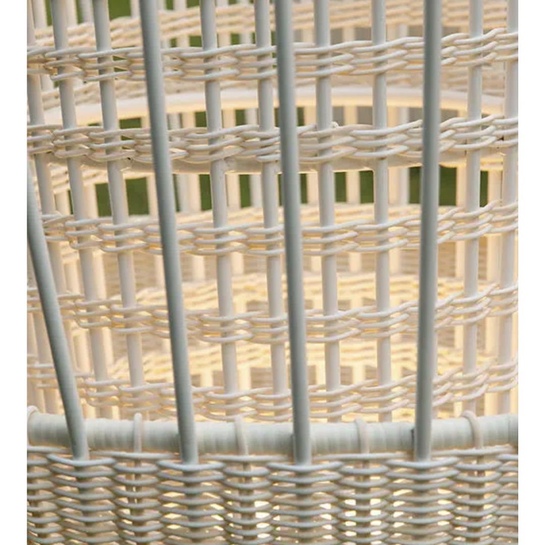 POINT MIST Medium White Pot