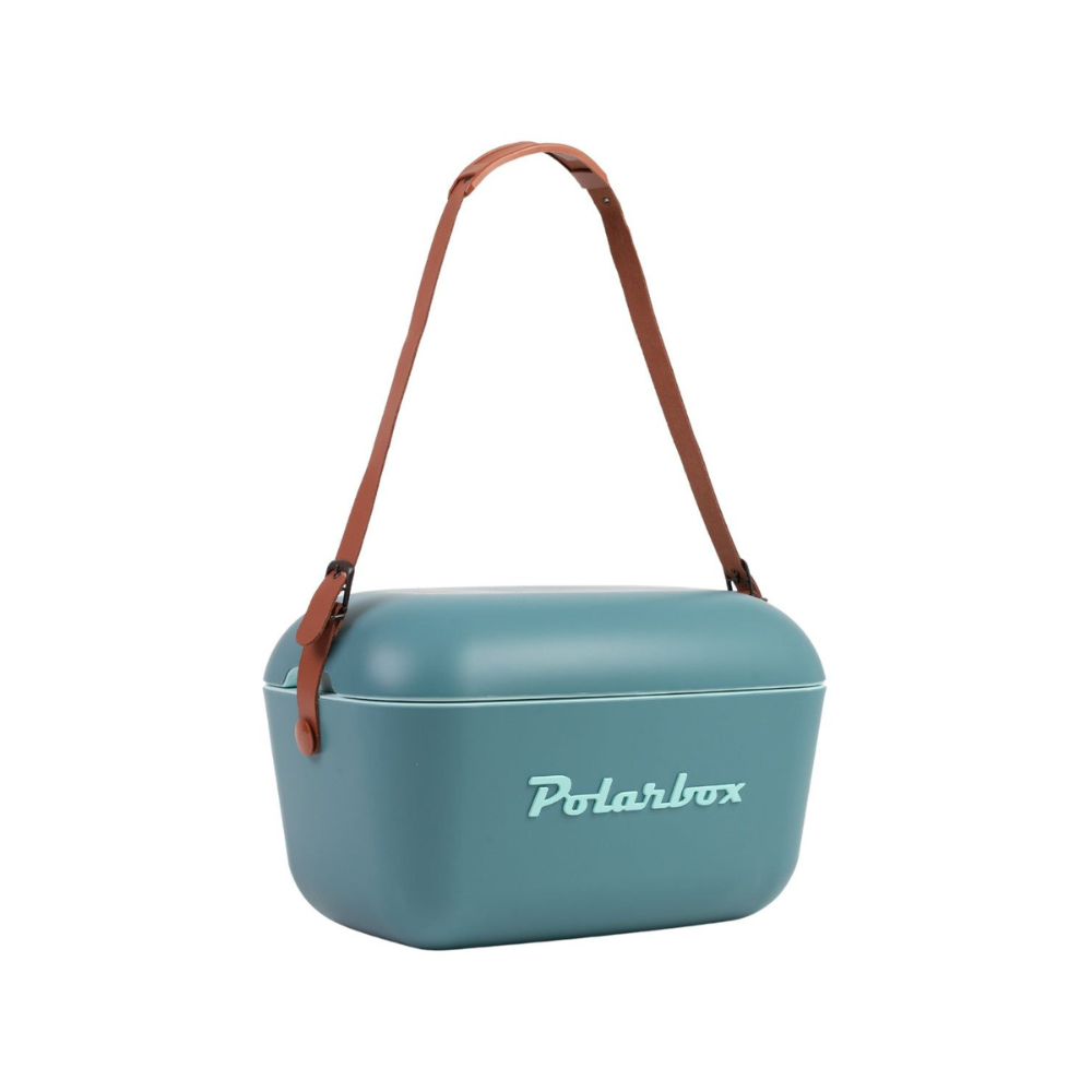 POLARBOX Blue Cooler Box with Classic Marine Strap - 12L