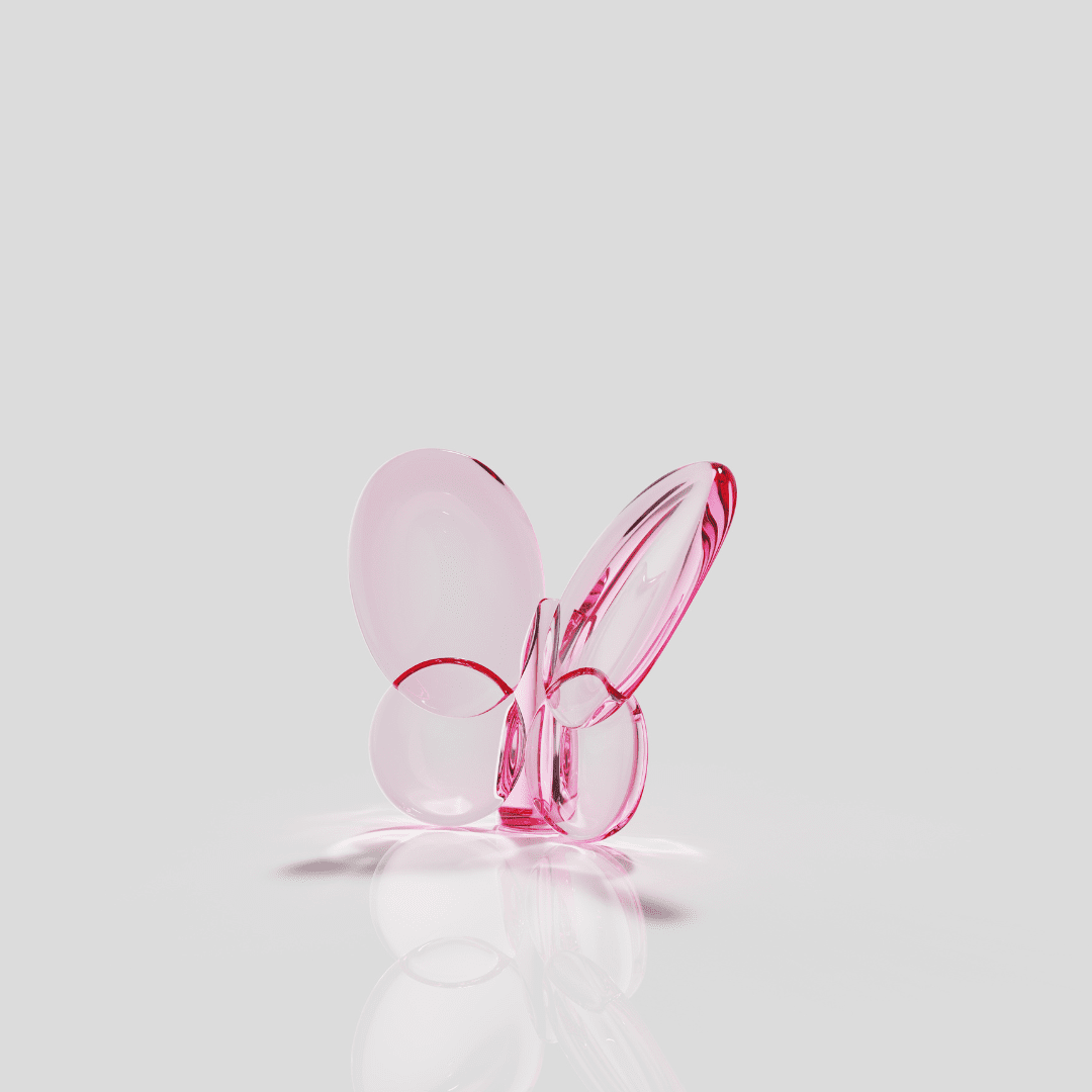 Resong Butterfly decoration Pink