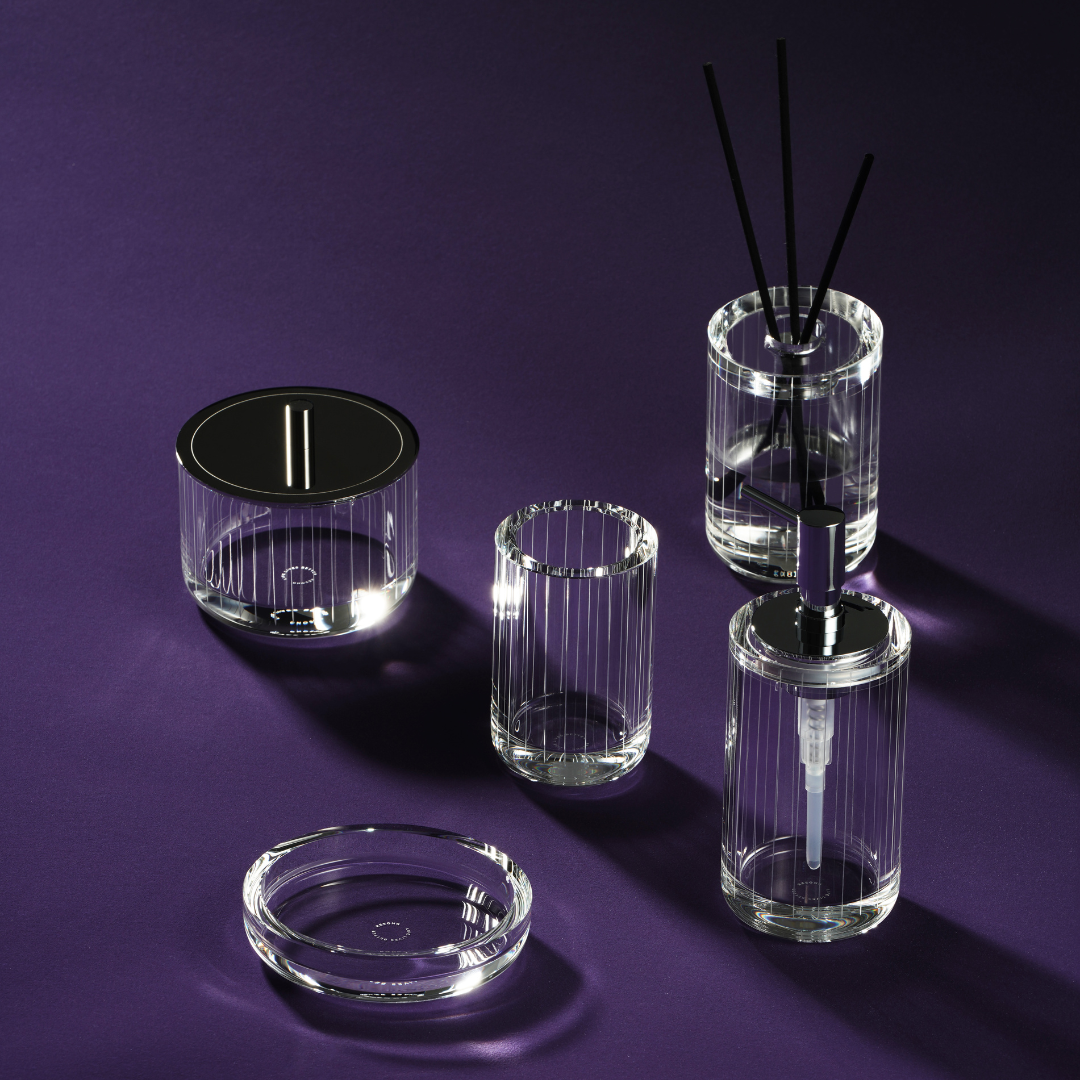 Resong Bathroom plate High transparent crystal