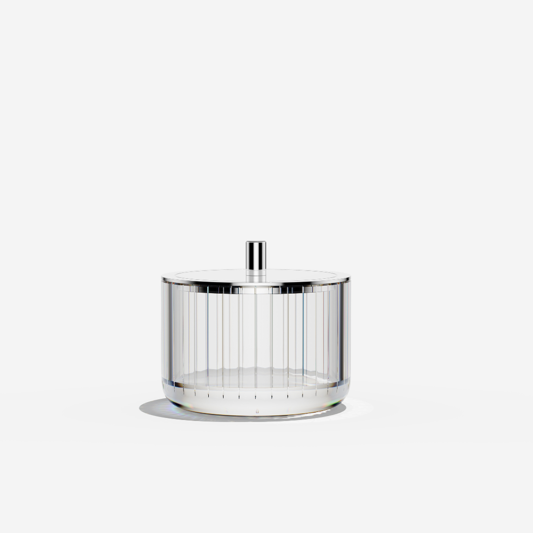 Resong Bathroom Storage L high transparent crystal