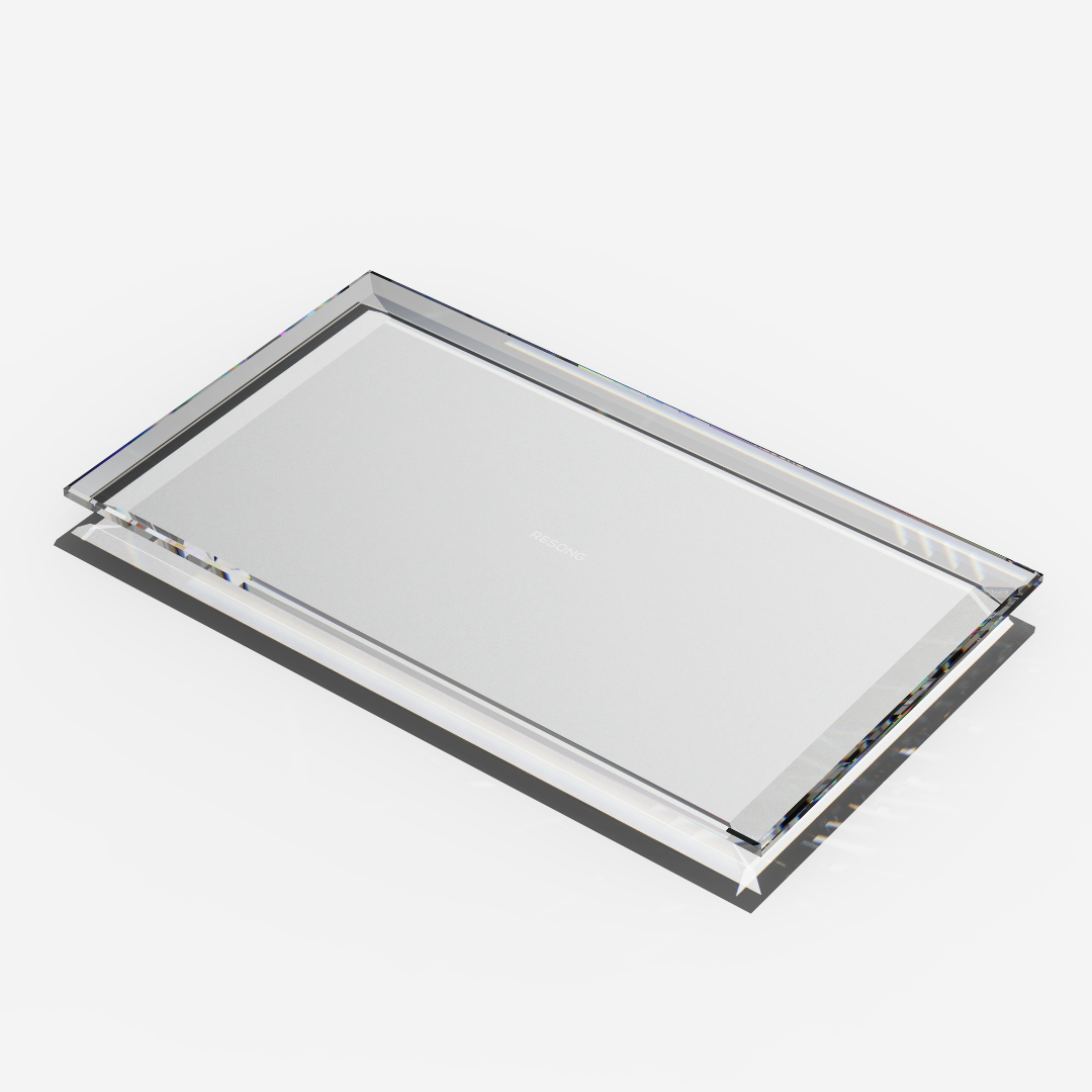 RESONG Rectangular Transparent Tray