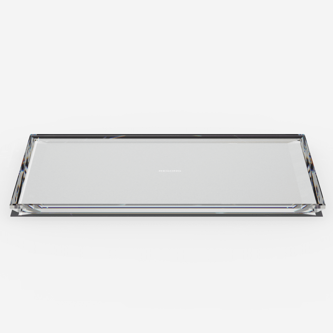 RESONG Rectangular Transparent Tray