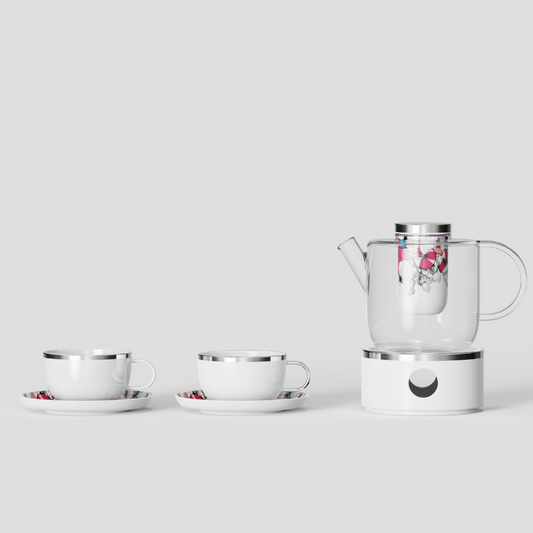 Resong Tea-pot set ceramic-glasses