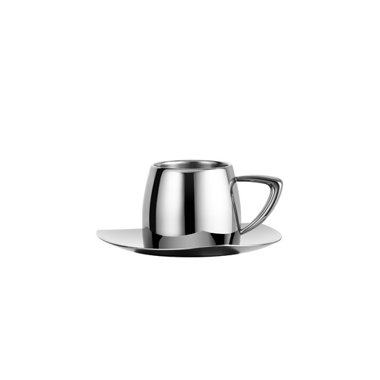 RESONG Small Silver Tea Cup
