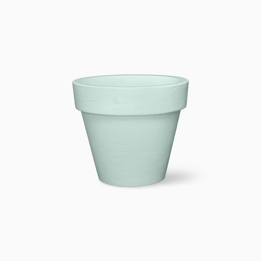 SERRALUNGA 1825 BORDATO LISCIO Medium Light Blue Pot