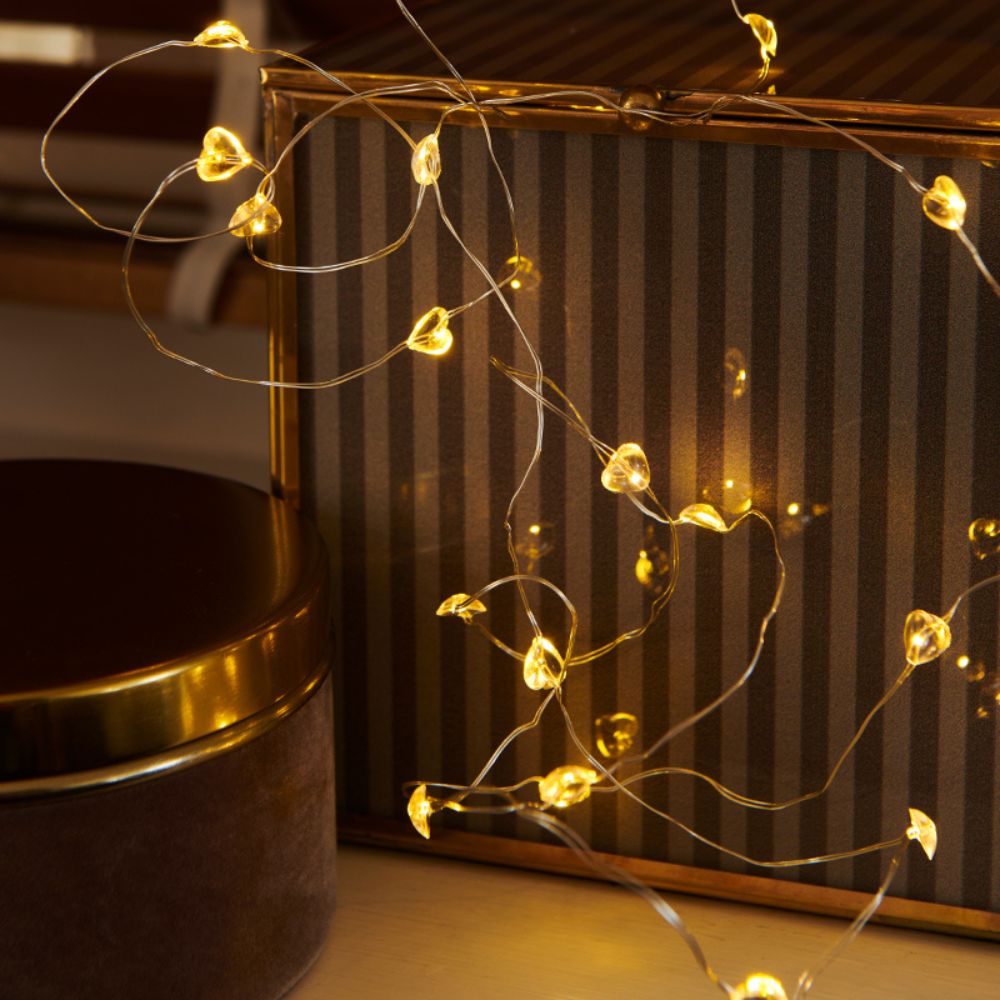 SIRIUS LARK 20 Heart LED Lighting Chain