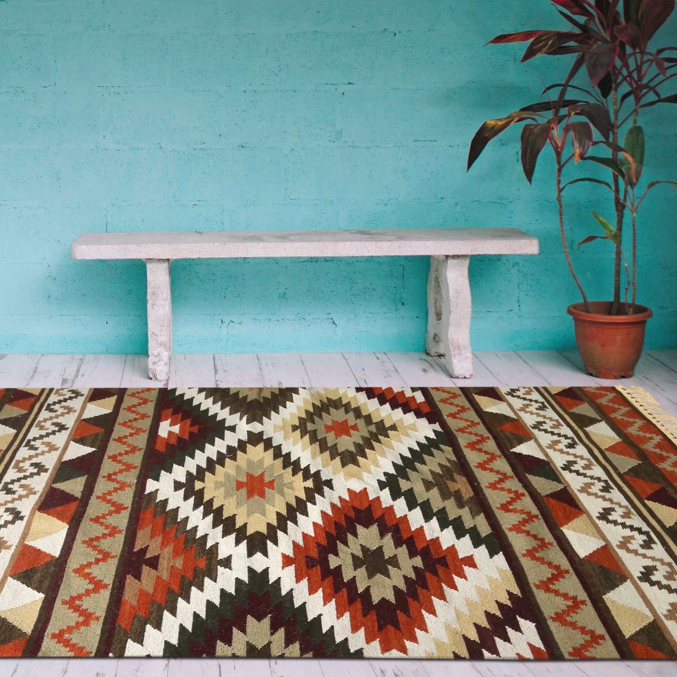 THE RUG MANTRA AMBERG Small Rug