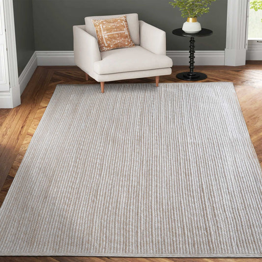 THE RUG MANTRA GRUSHA Large Beige Rug