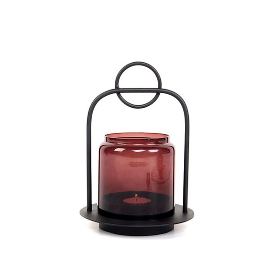 XLBOOM Halo Large Black &amp; Red Lantern