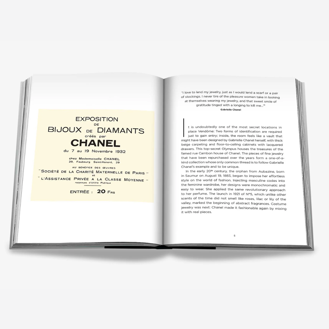 ASSOULINE Chanel Set Of Three: Fashion,Jewelry, Perfume Book