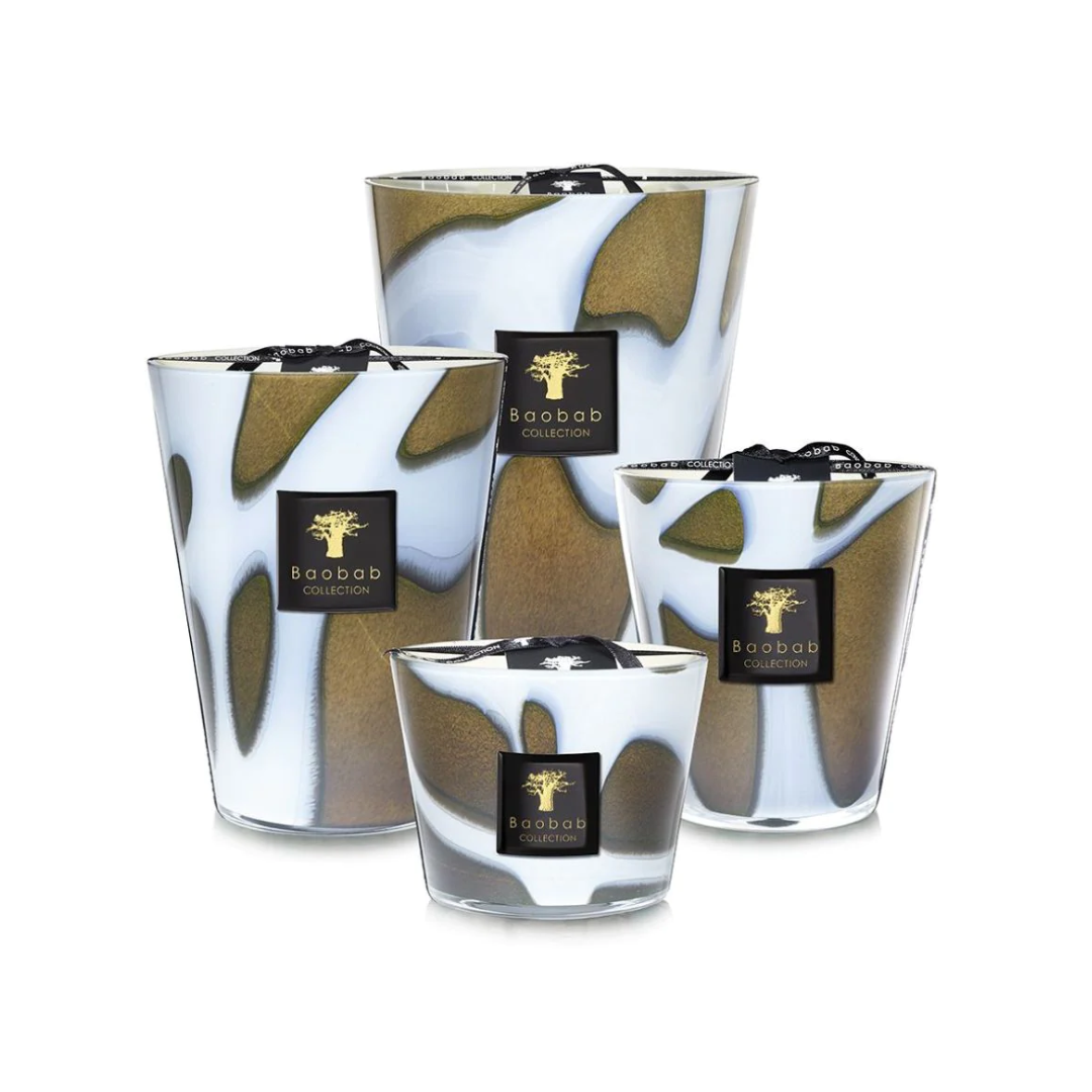 BAOBAB STONES AGATE Candle - Max 10