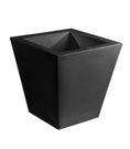 Load image into Gallery viewer, VONDOM CONO CUADRADO Square Black Pot
