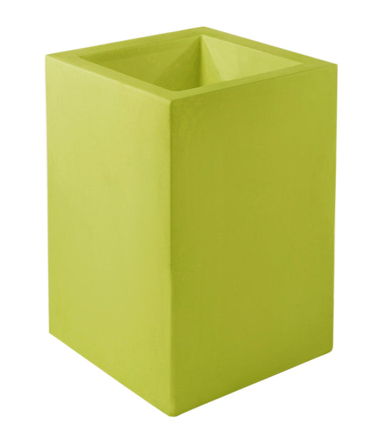 VONDOM CUBO Rectangle Small Green Pot