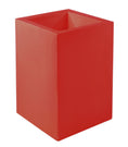 Load image into Gallery viewer, VONDOM CUBO Rectangle Small Red Pot
