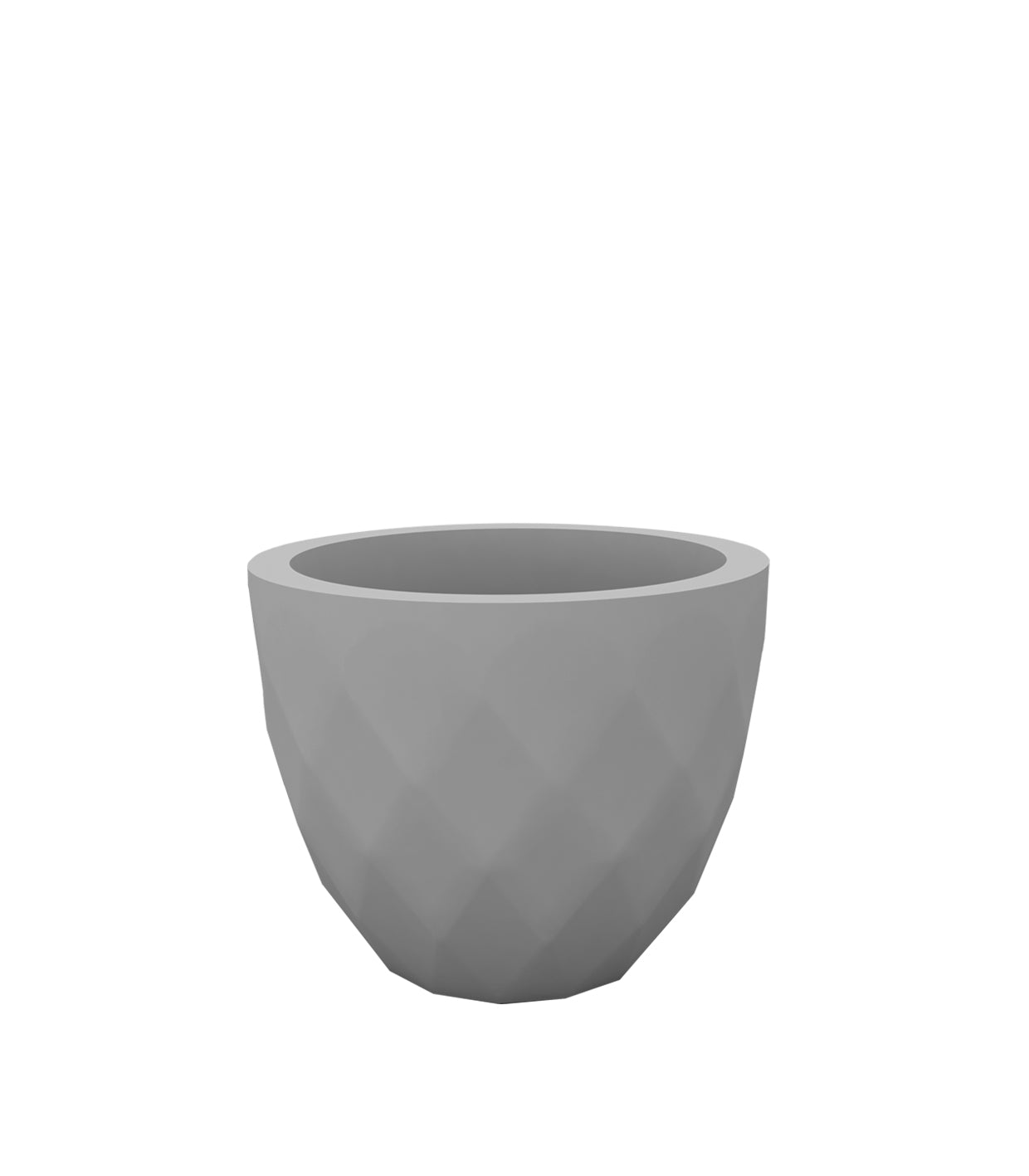 VONDOM VASES Medium Silver Pot