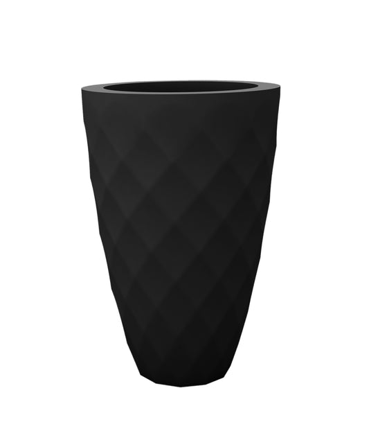 VONDOM VASES Large Black Pot