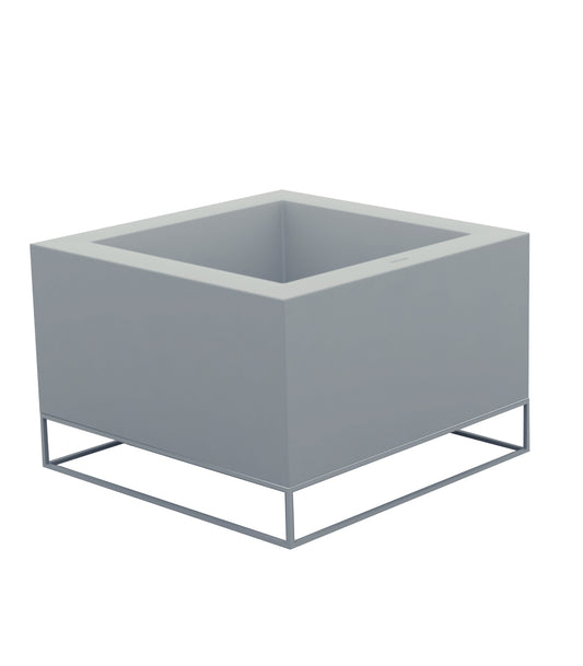 VONDOM VELA Medium Silver Pot