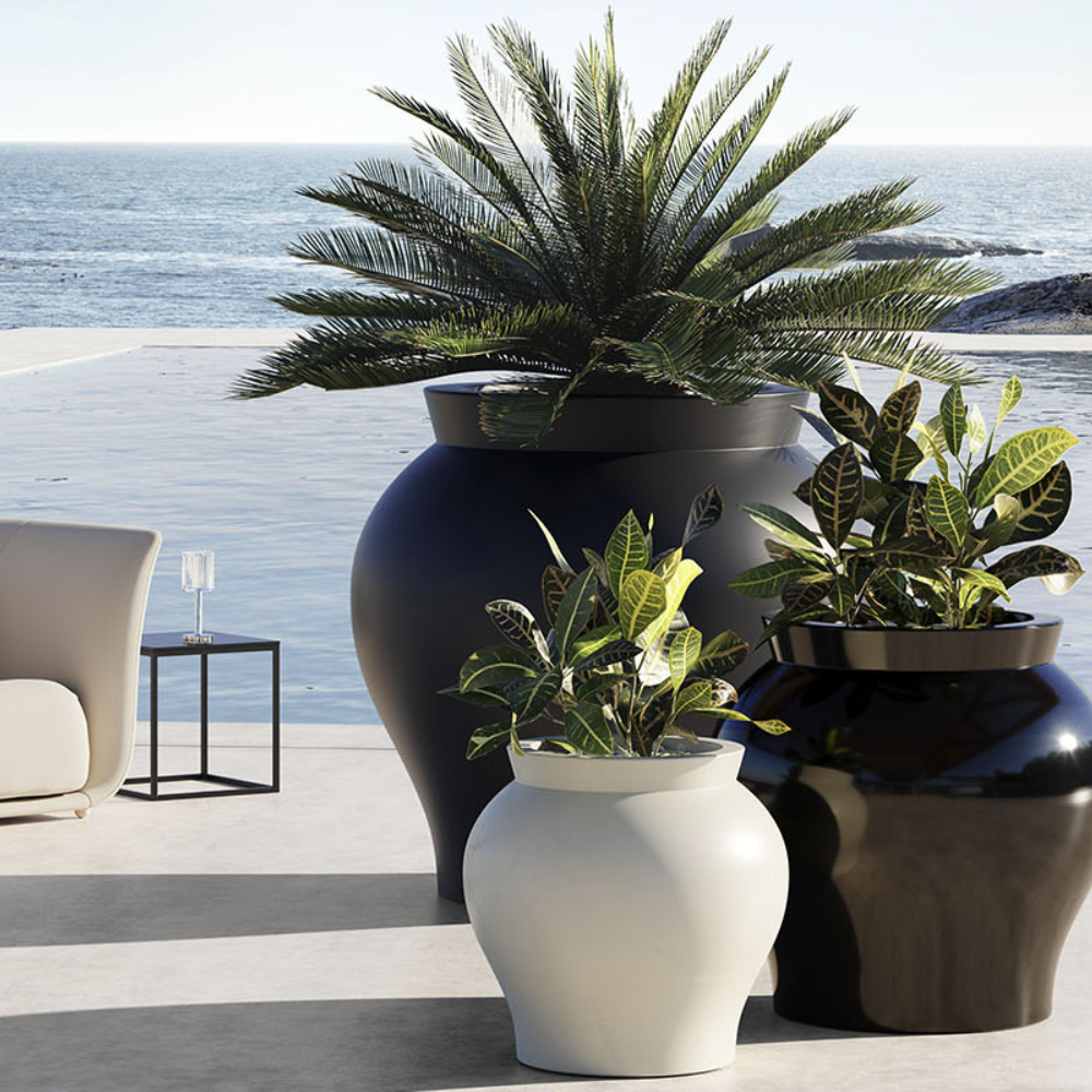 VONDOM VENUS Small White Pot