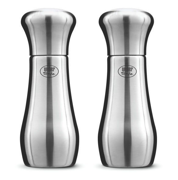 WEBER Salt & Pepper Silver Set