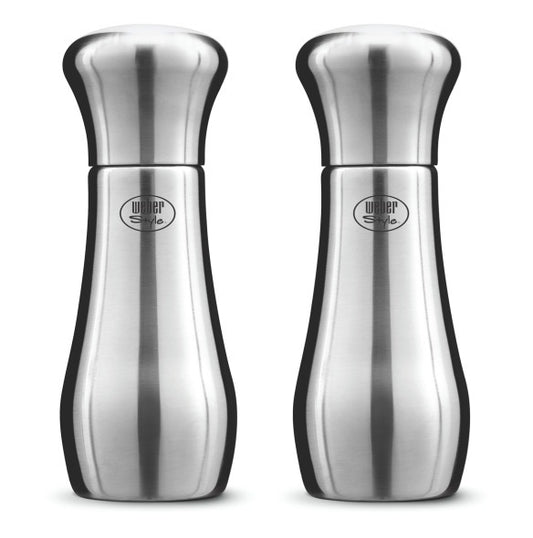 WEBER Salt & Pepper Silver Set
