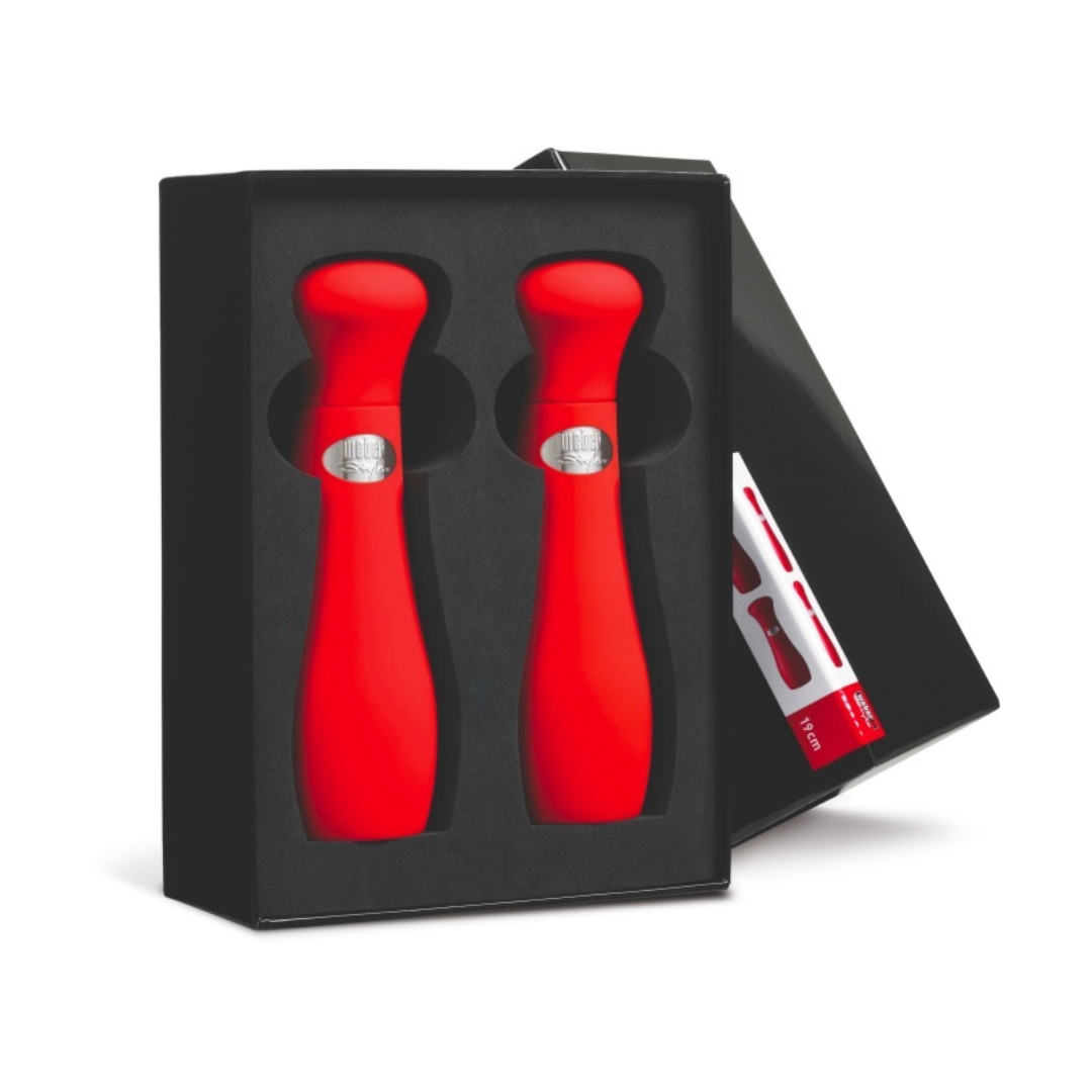 WEBER Salt & Pepper Red Mill Set